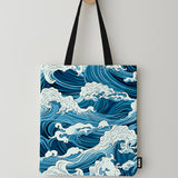 Waves Tote Bag