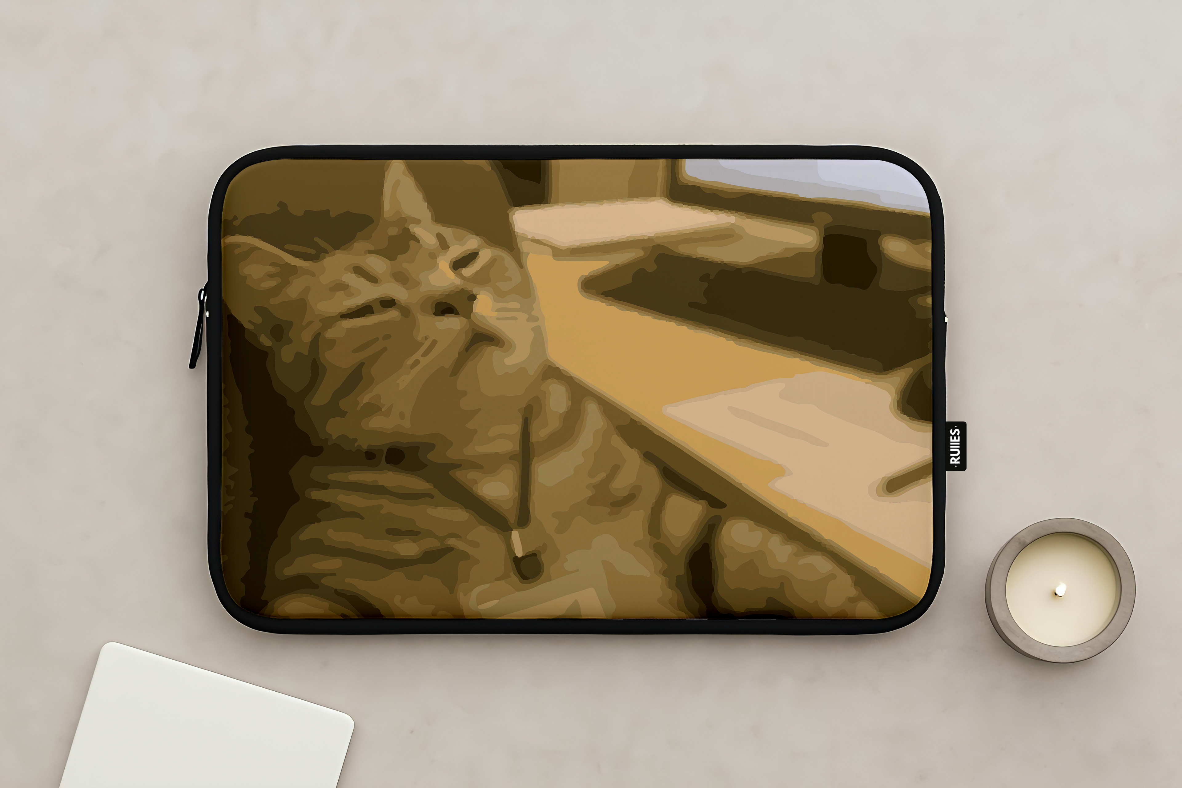 Daily Chaos Laptop Sleeve
