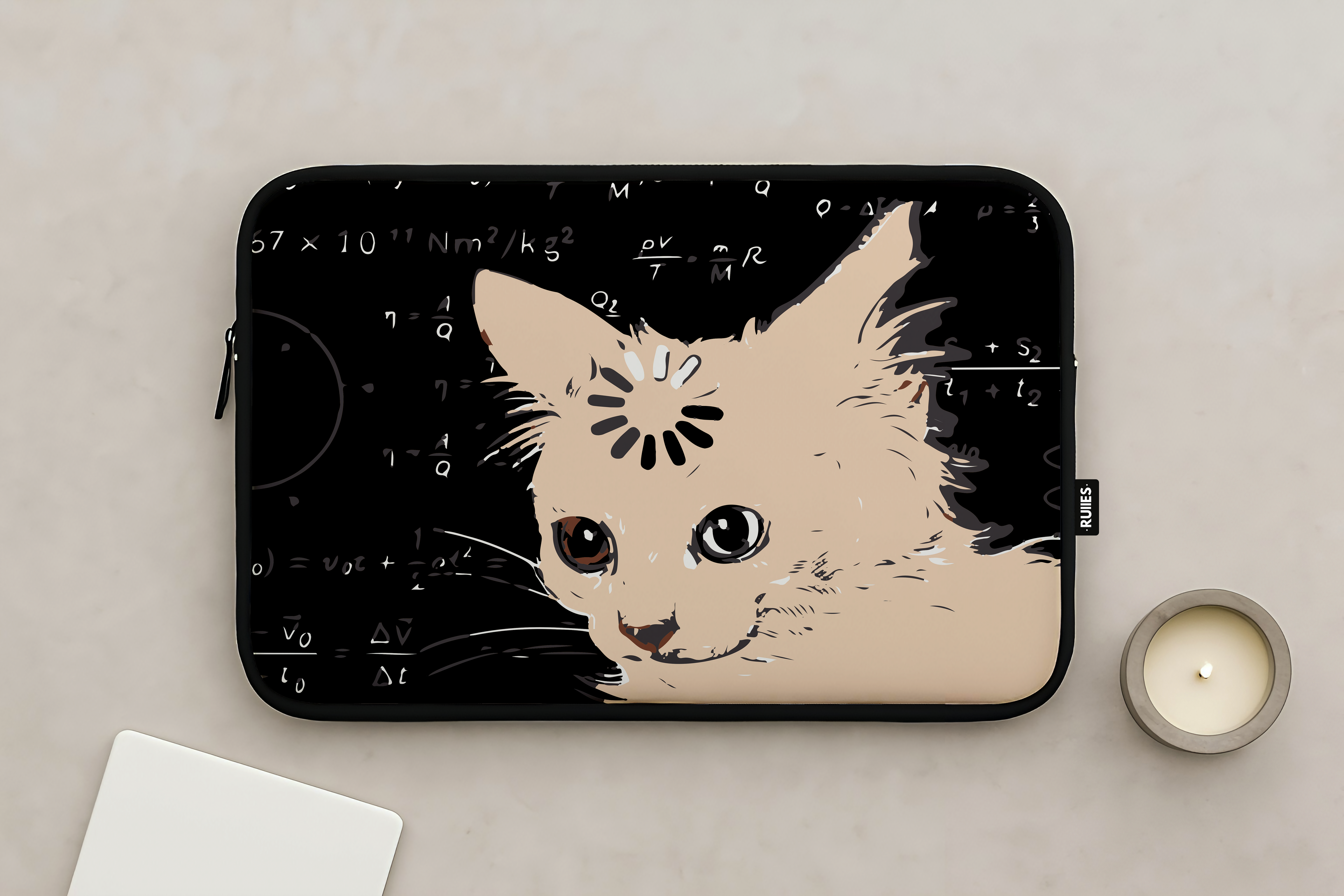 No Thoughts Laptop Sleeve