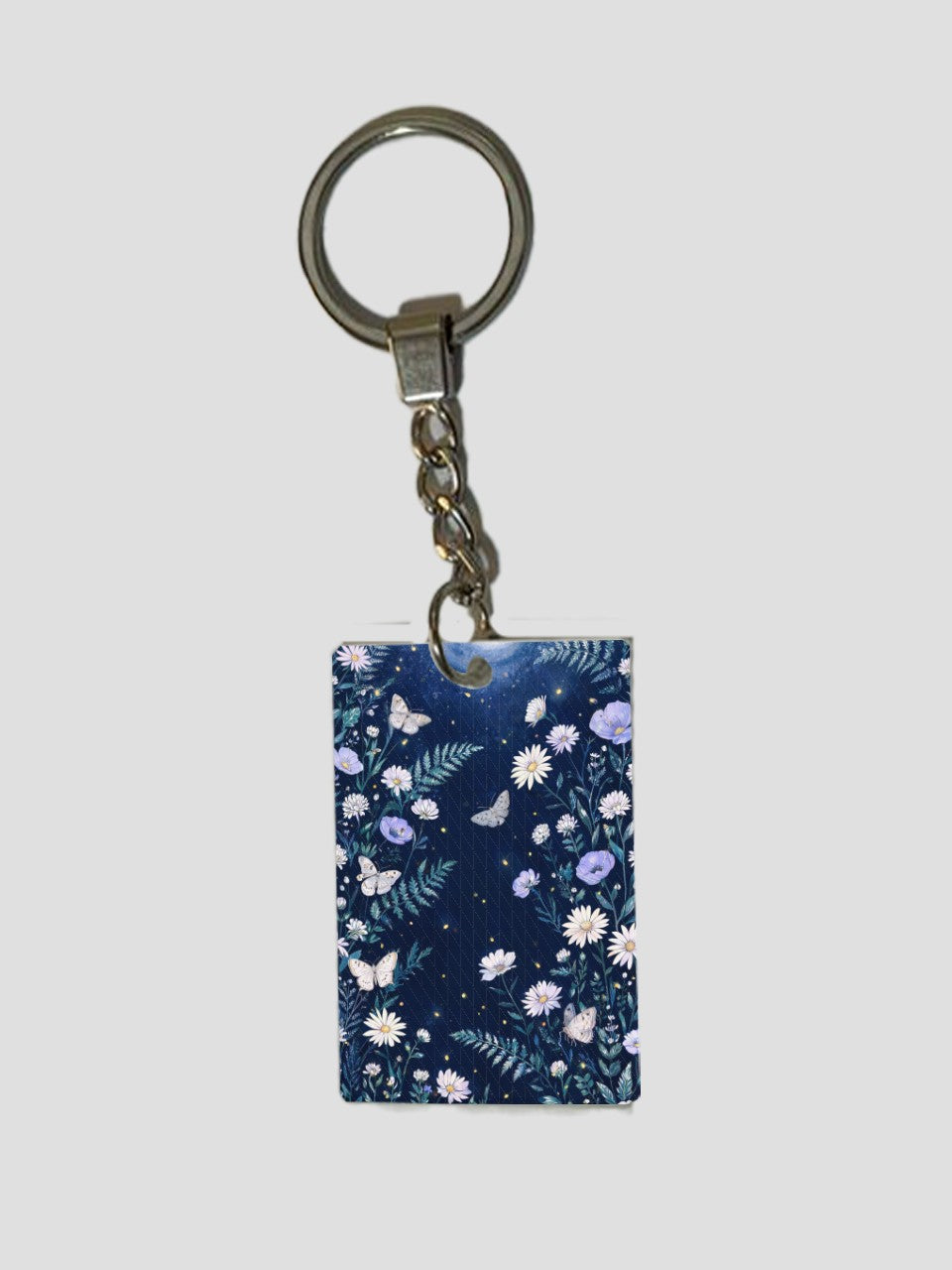 Midnight Garden Keychain