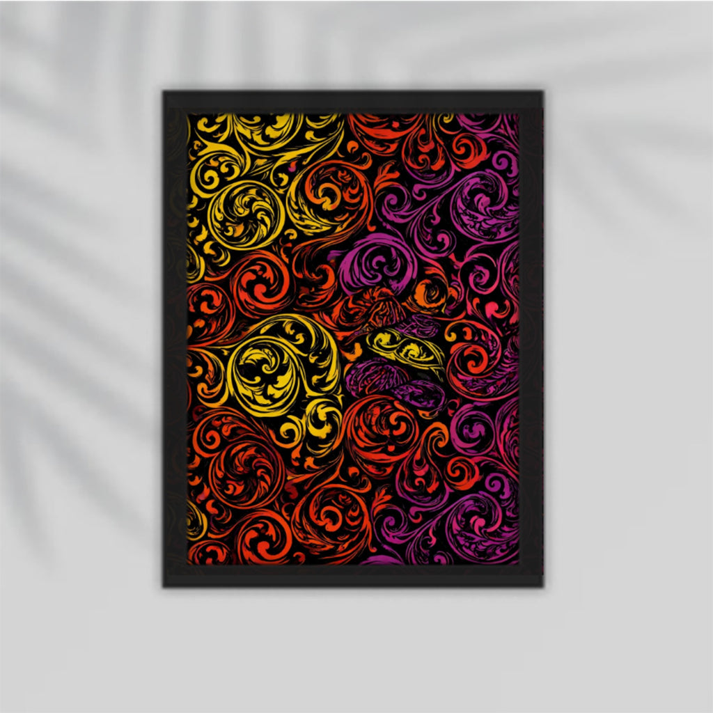 Midnight Carnival Framed Poster