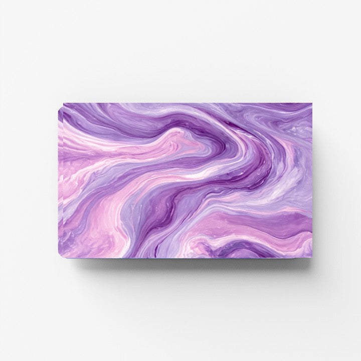 Lavender Flow Credit Card Sticker