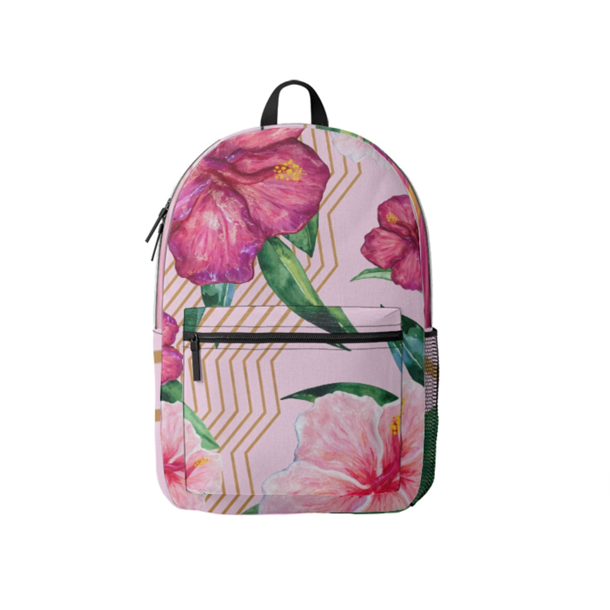 Purple Flowers Backpack - print preview