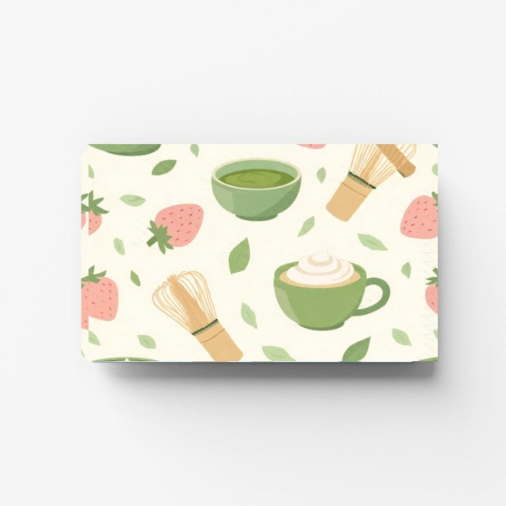 Matcha Club Credit Card Sticker