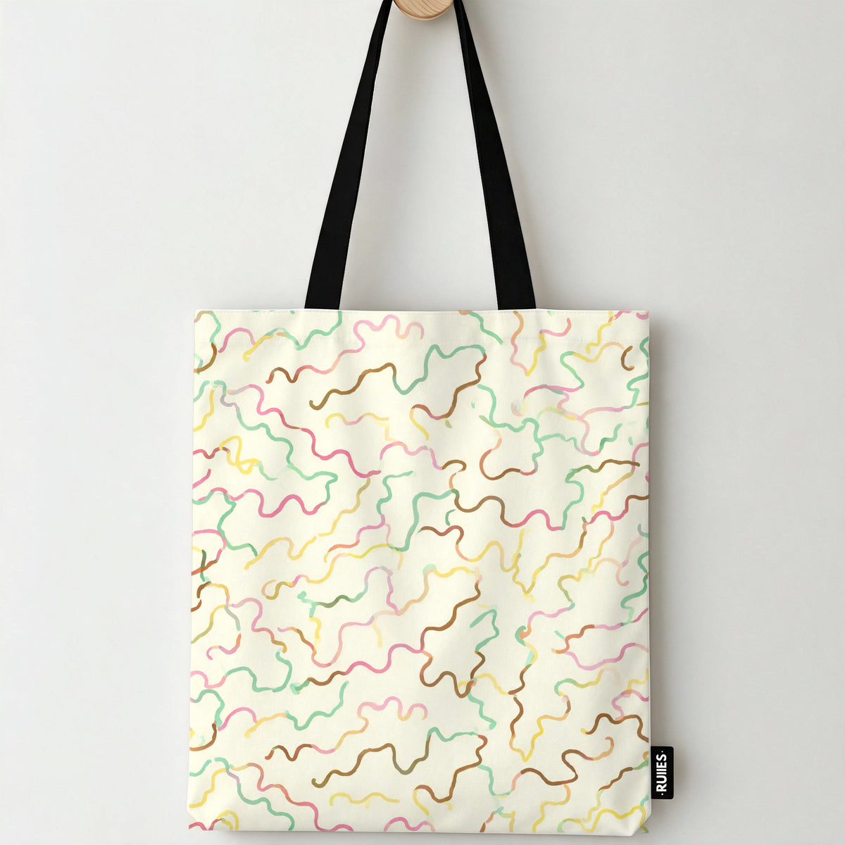 Wiggle Pop Tote Bag