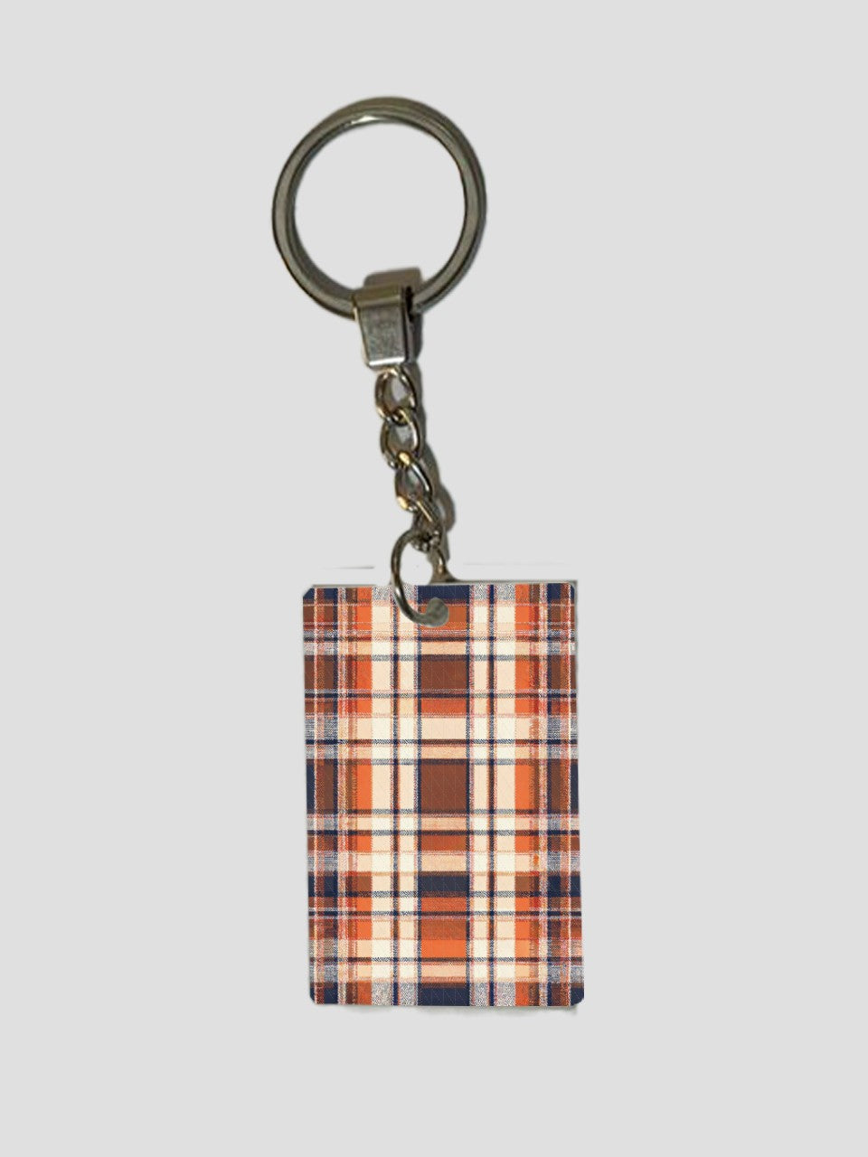 Tartan Cocoa Keychain