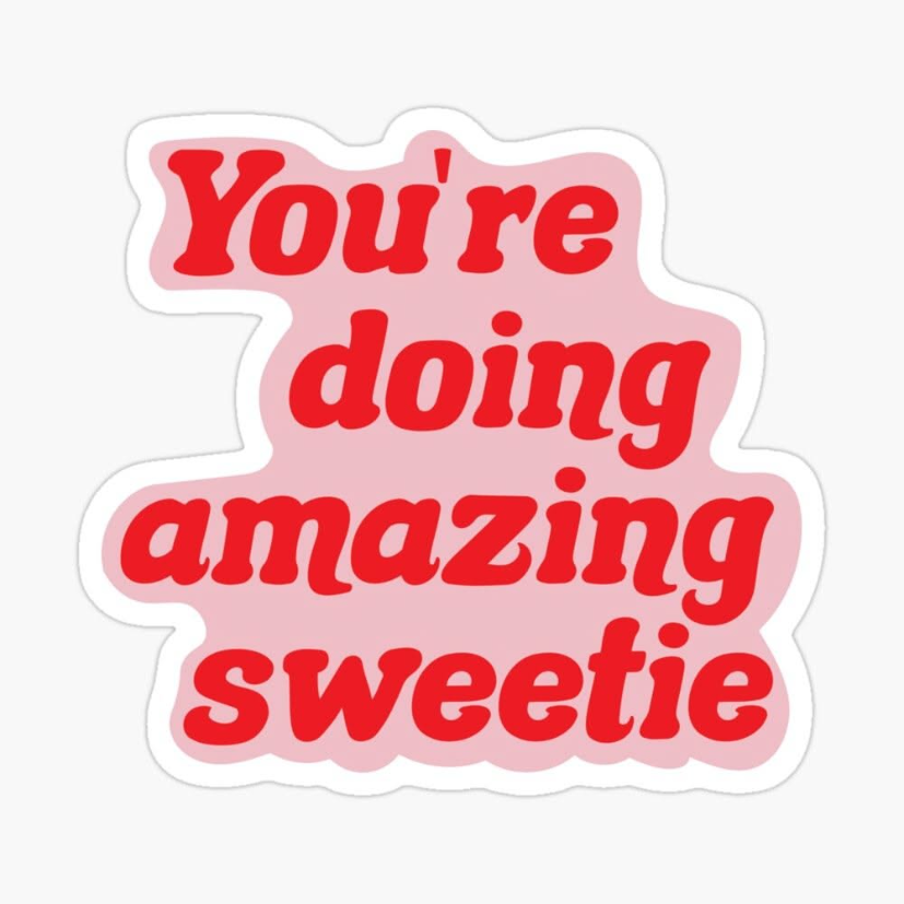 you are amazing Laptop Sticker