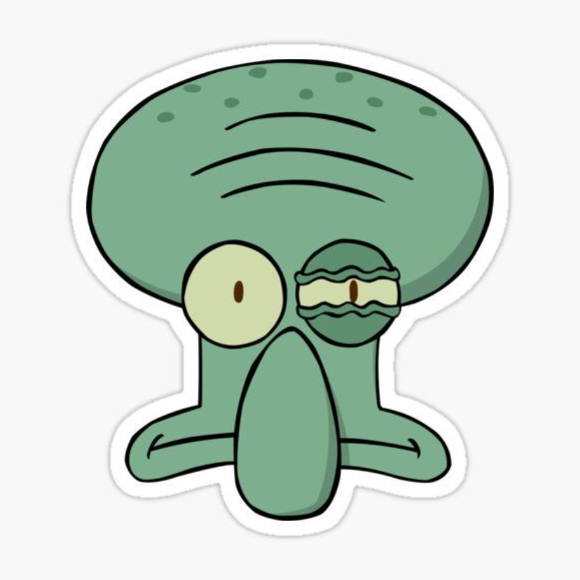 tired Laptop Sticker