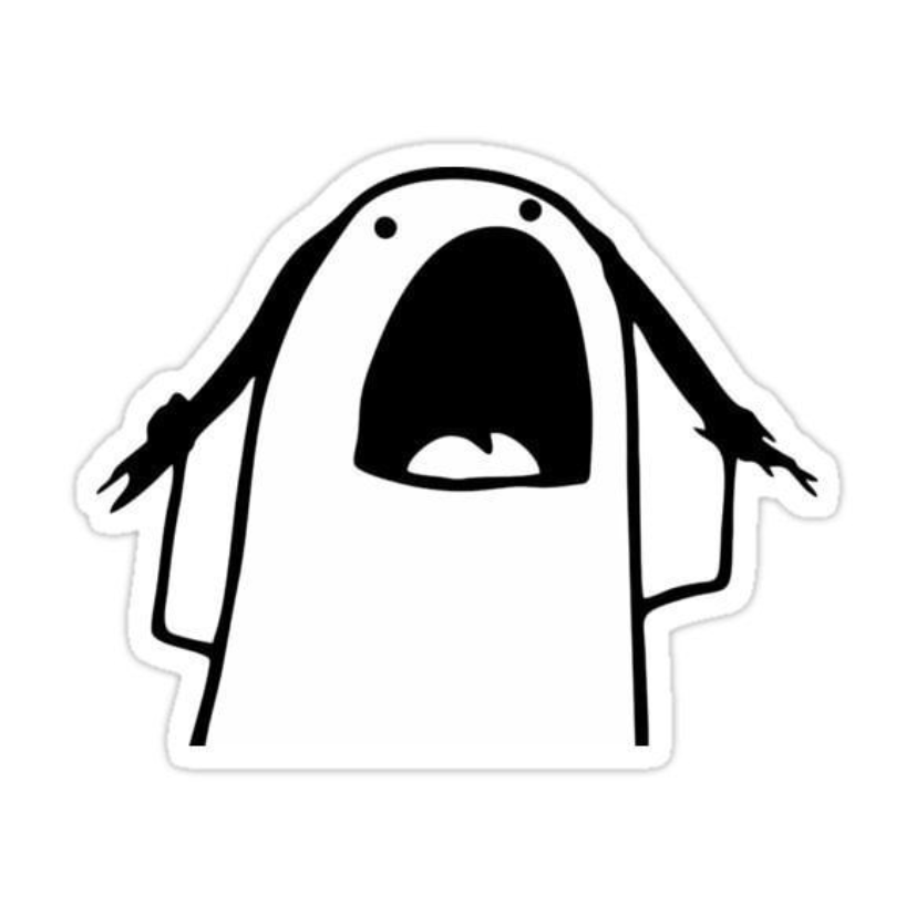 screaming Laptop Sticker