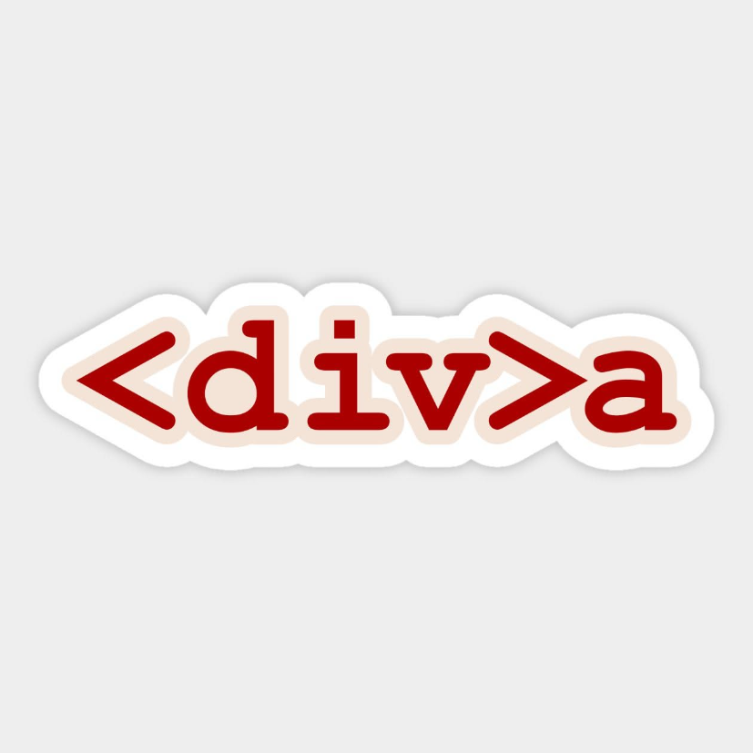 diva Laptop Sticker