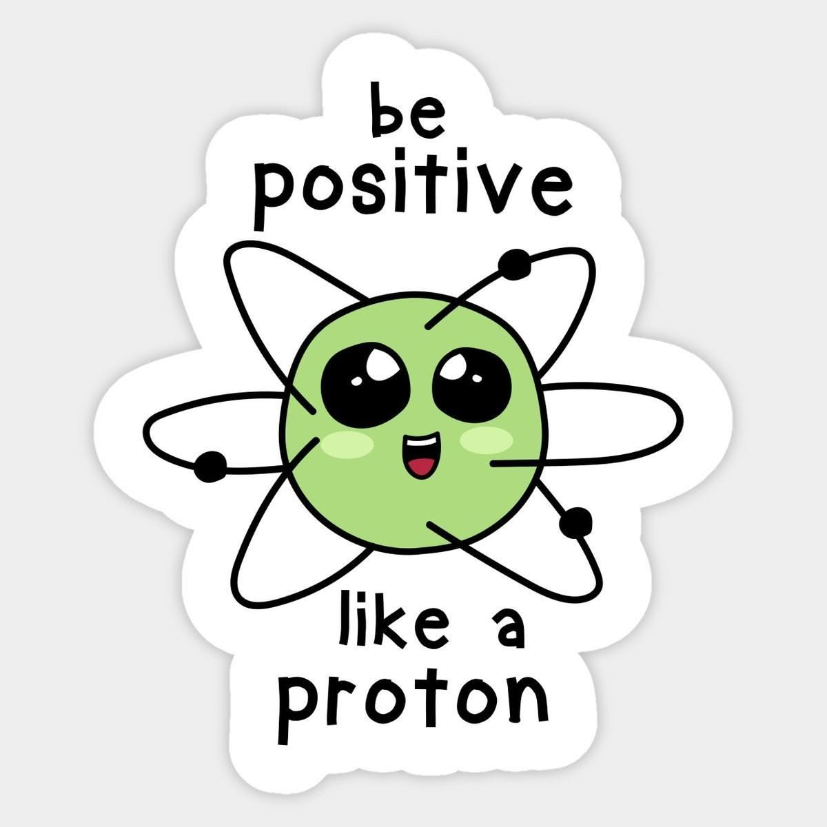 proton + Laptop Sticker