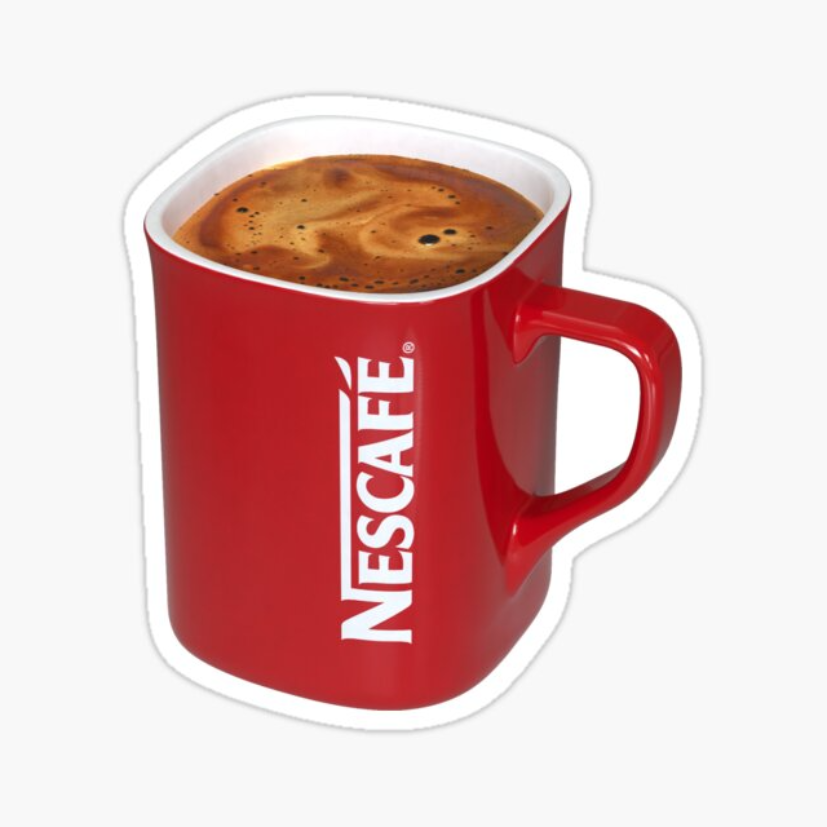 Nescafe Laptop Sticker