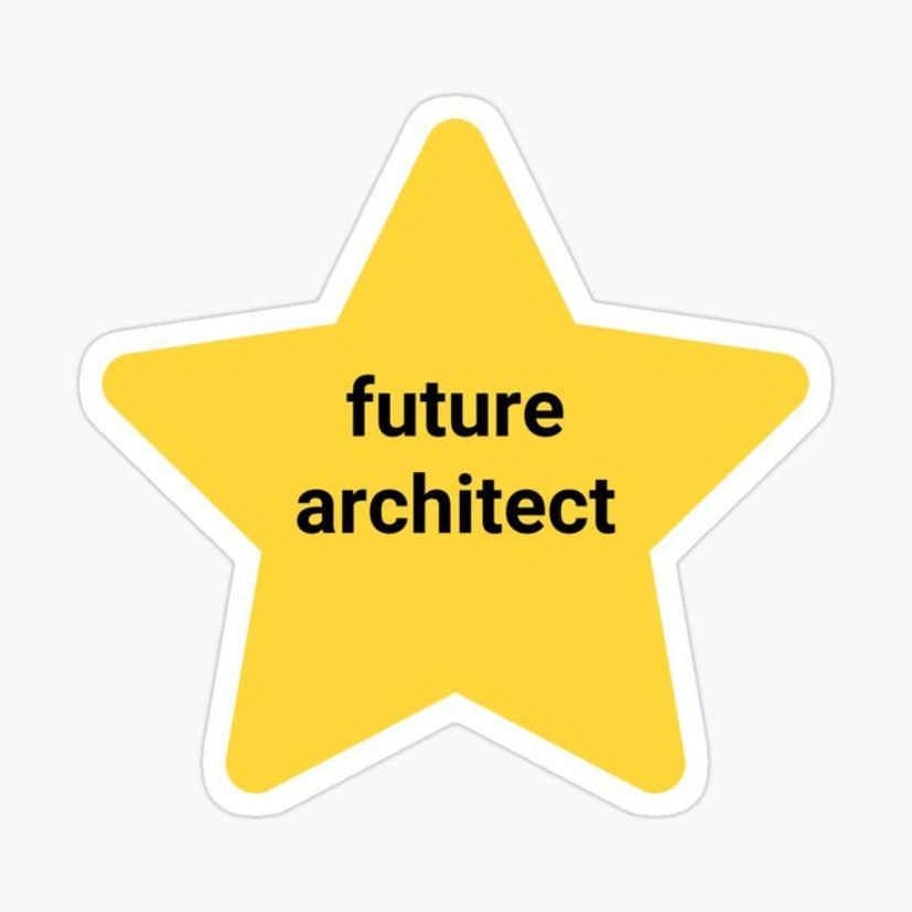 future architect Laptop Sticker