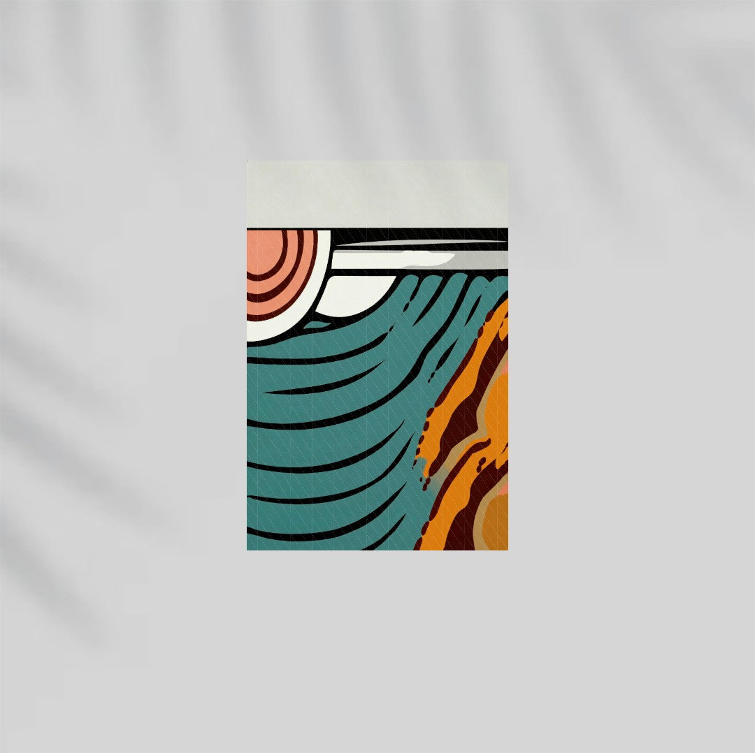 Earthwave Paper Poster