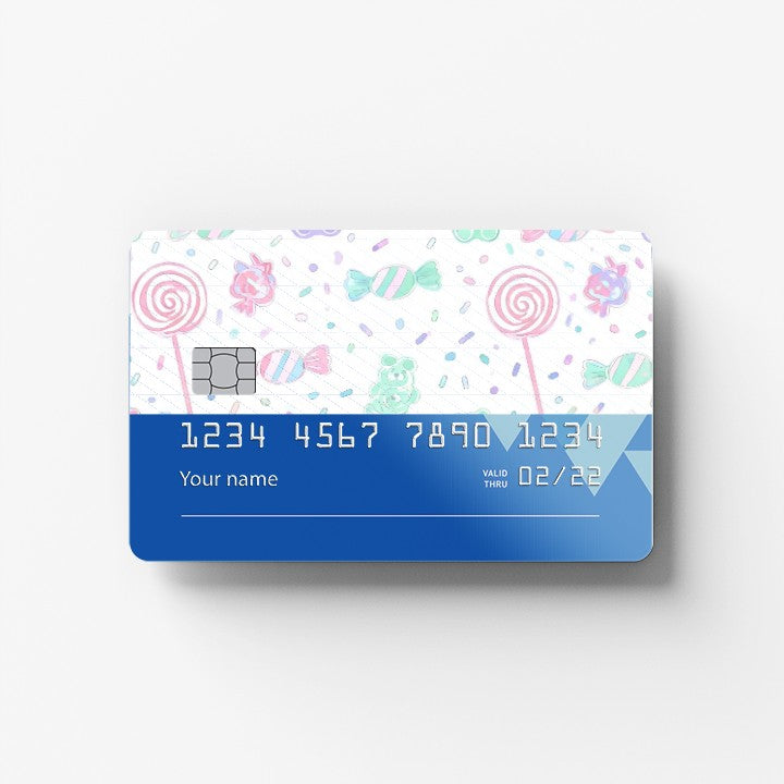 Sugar Rush Credit Card Sticker