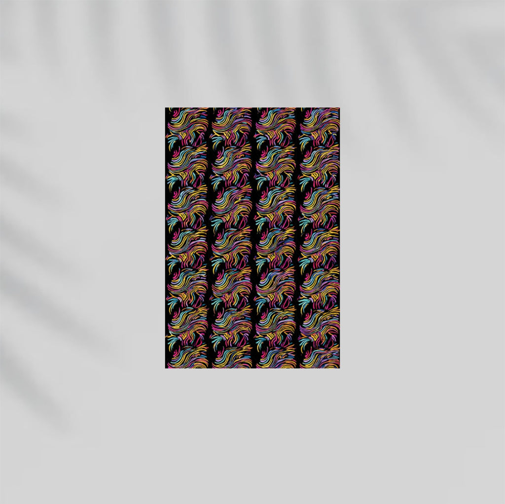 Dark Frequency Paper Poster