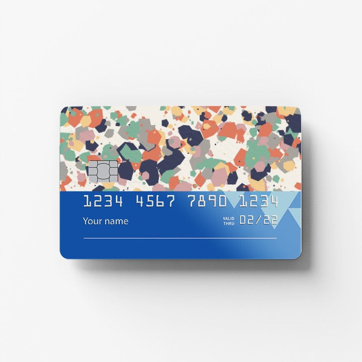 Terrazzo Credit Card Sticker