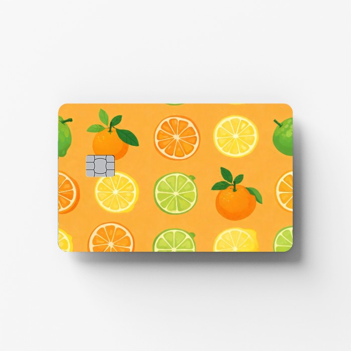 Citrus Club Credit Card Sticker