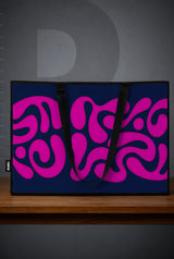 Purple Flow Art Bag