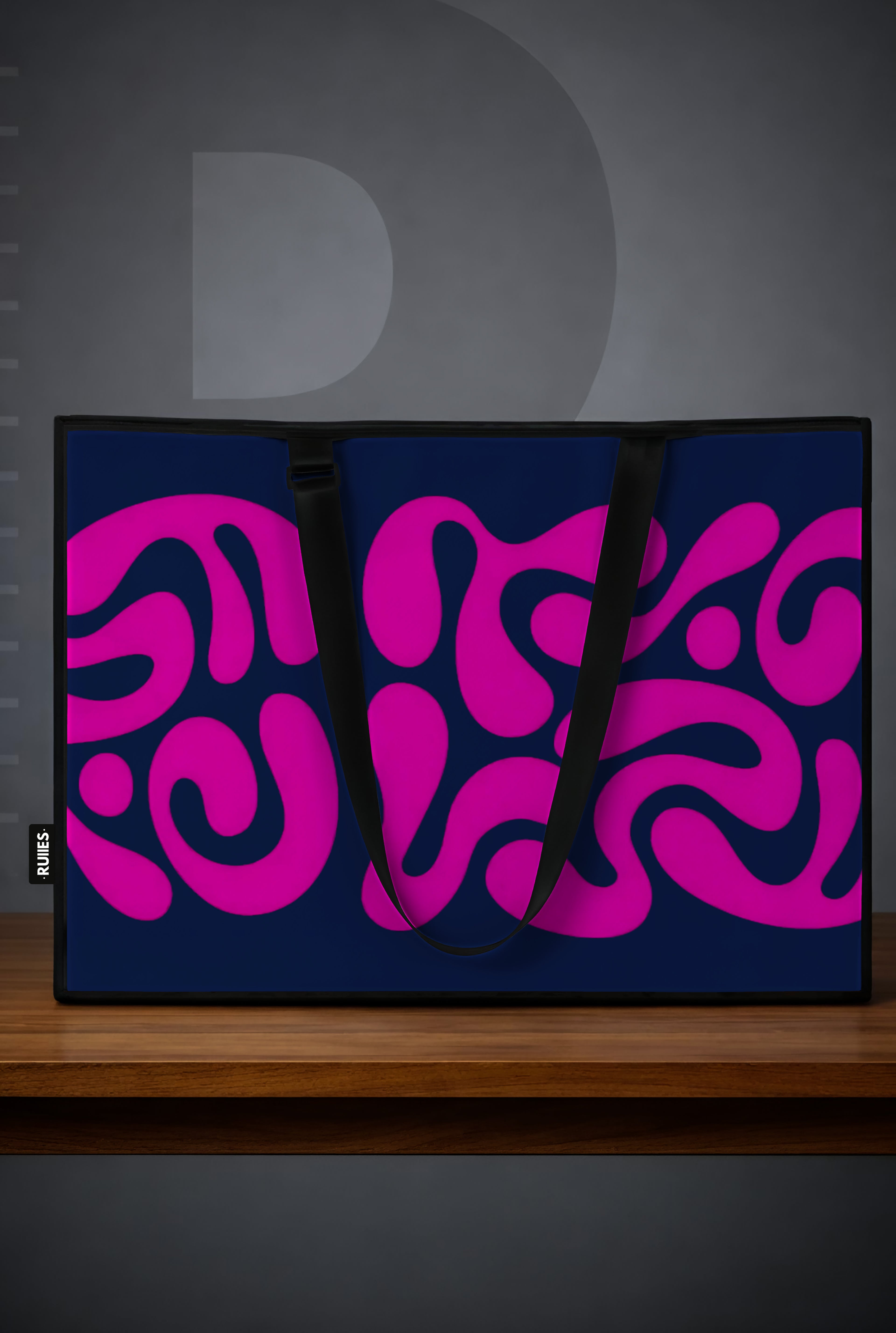 Purple-Flow Art bag