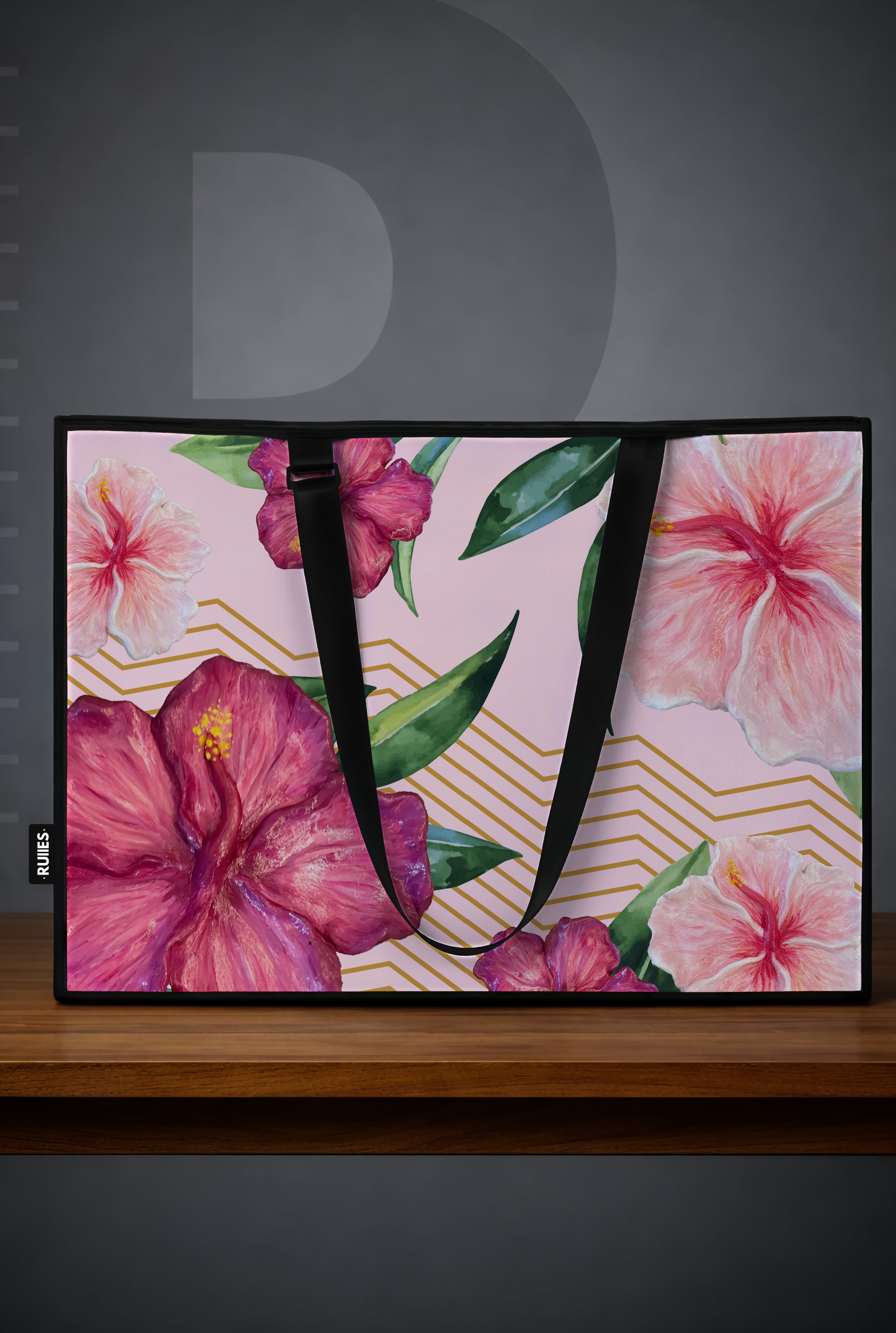 Purple Flowers Art bag