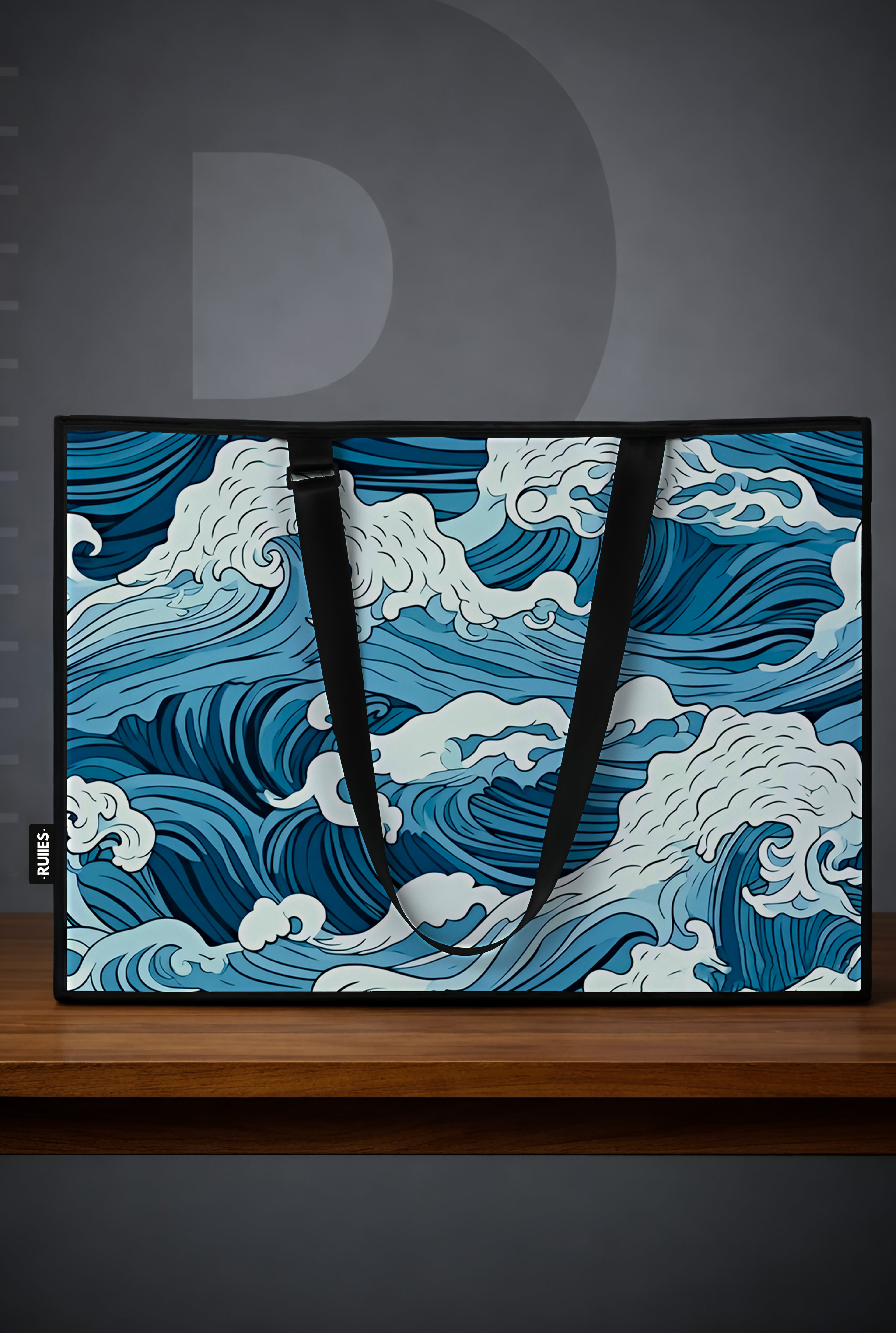 Waves Art bag