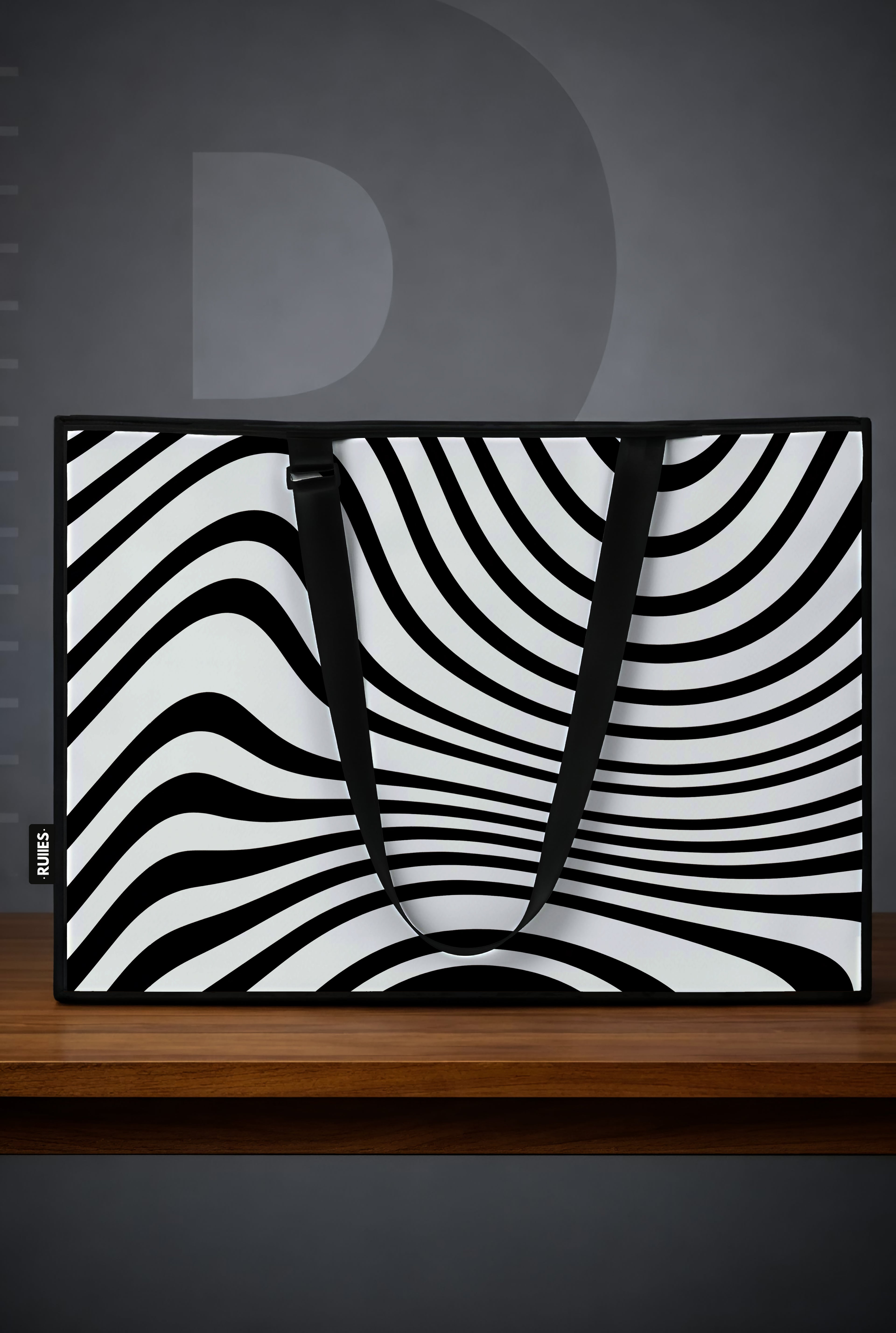Zebra art bag