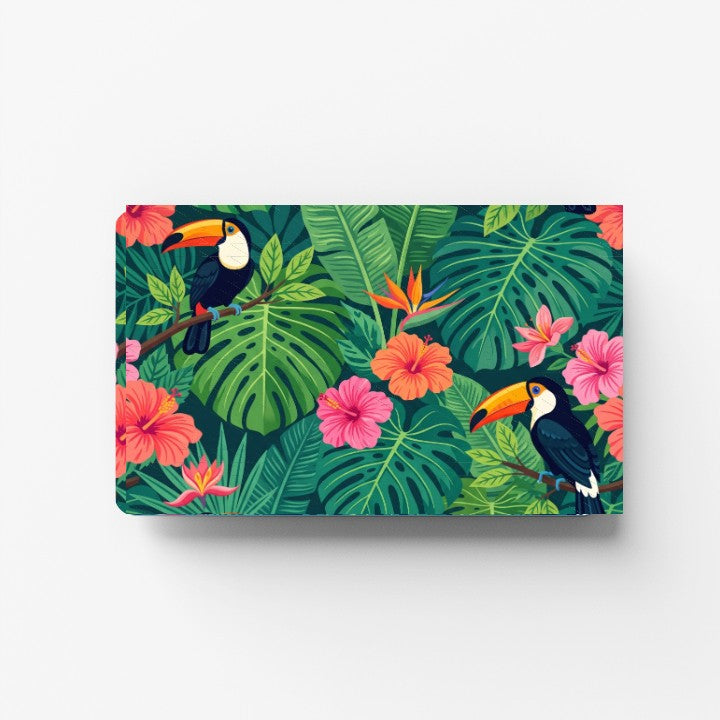 Toucan Jungle Credit Card Sticker