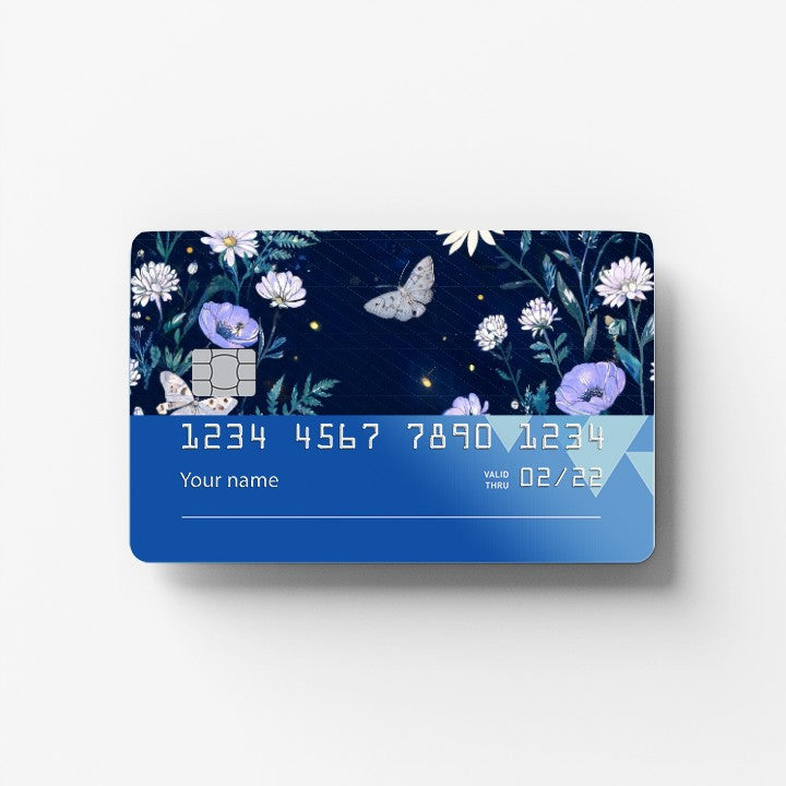 Midnight Garden Credit Card Sticker