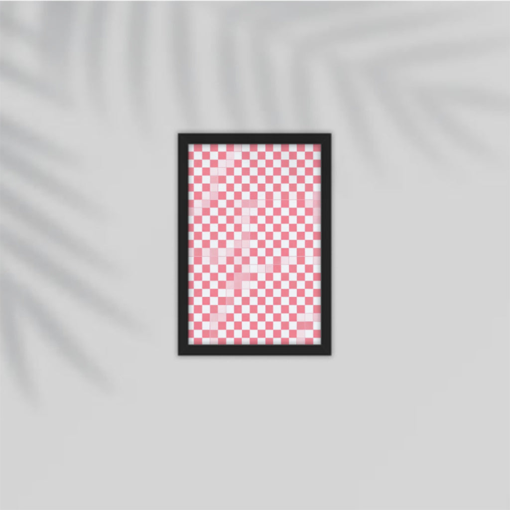 Pink Ties Framed Poster