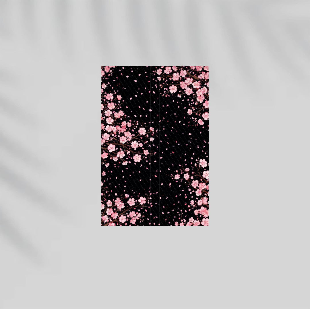 Sakura Night Paper Poster
