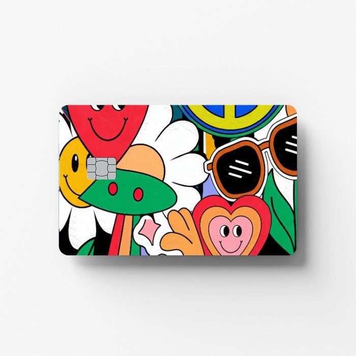 Good Vibes Credit Card Sticker