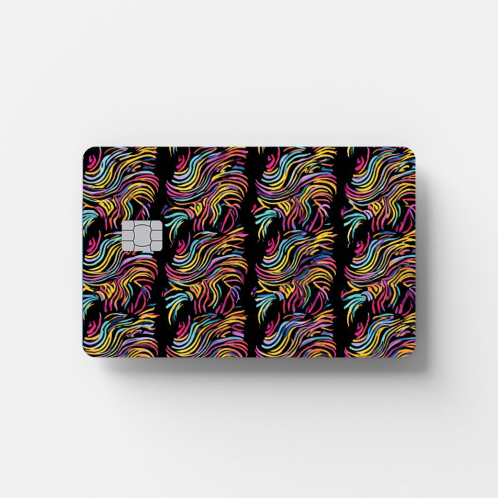 Dark Frequency Credit Card Sticker
