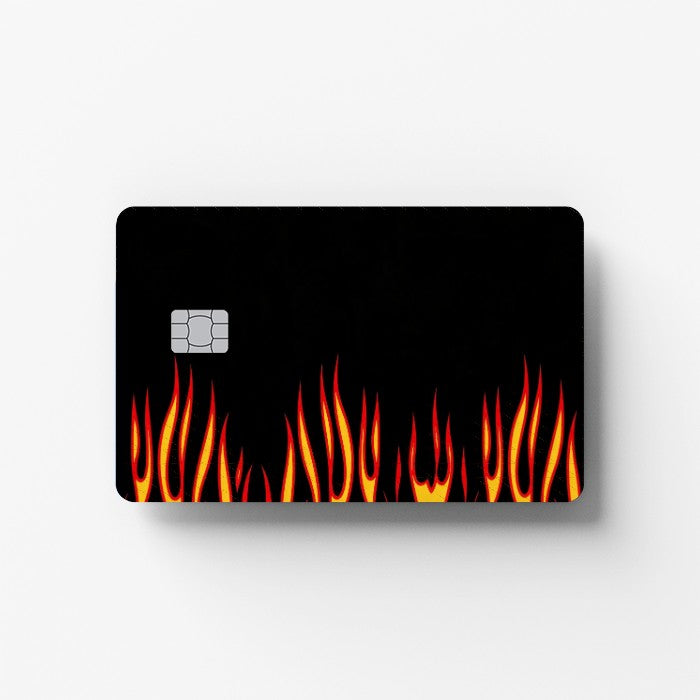 Fire Up Credit Card Sticker