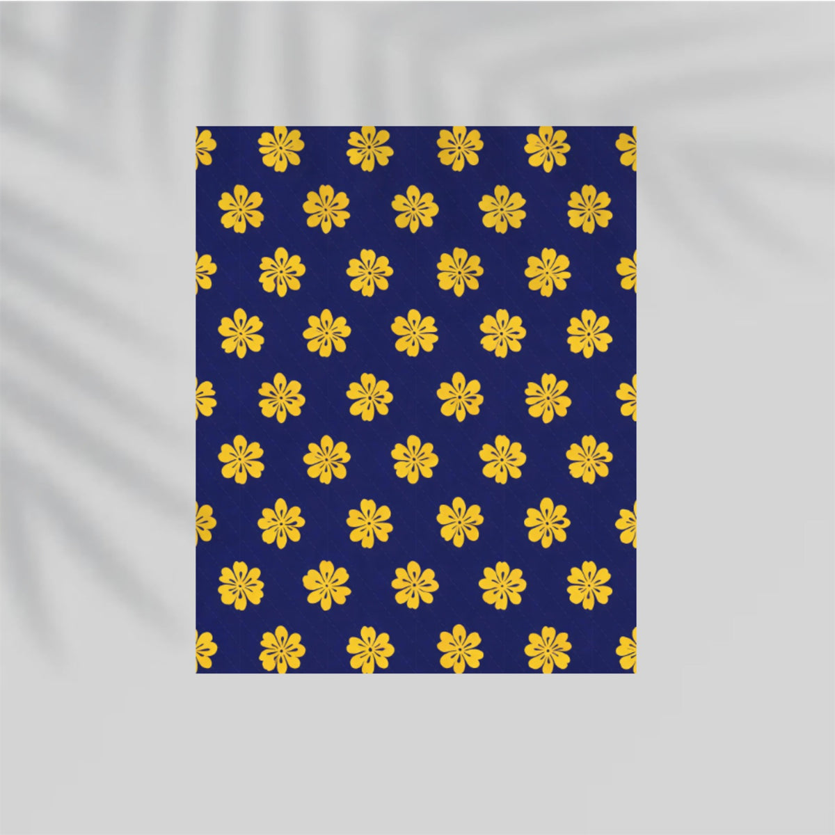 Yellow Flowers Paper Poster