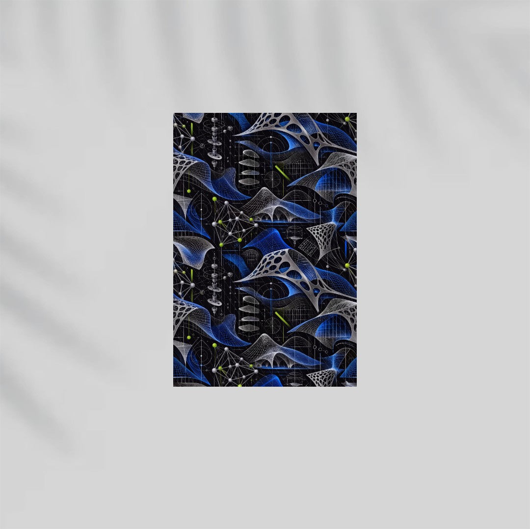 Parametric Pulse Paper Poster