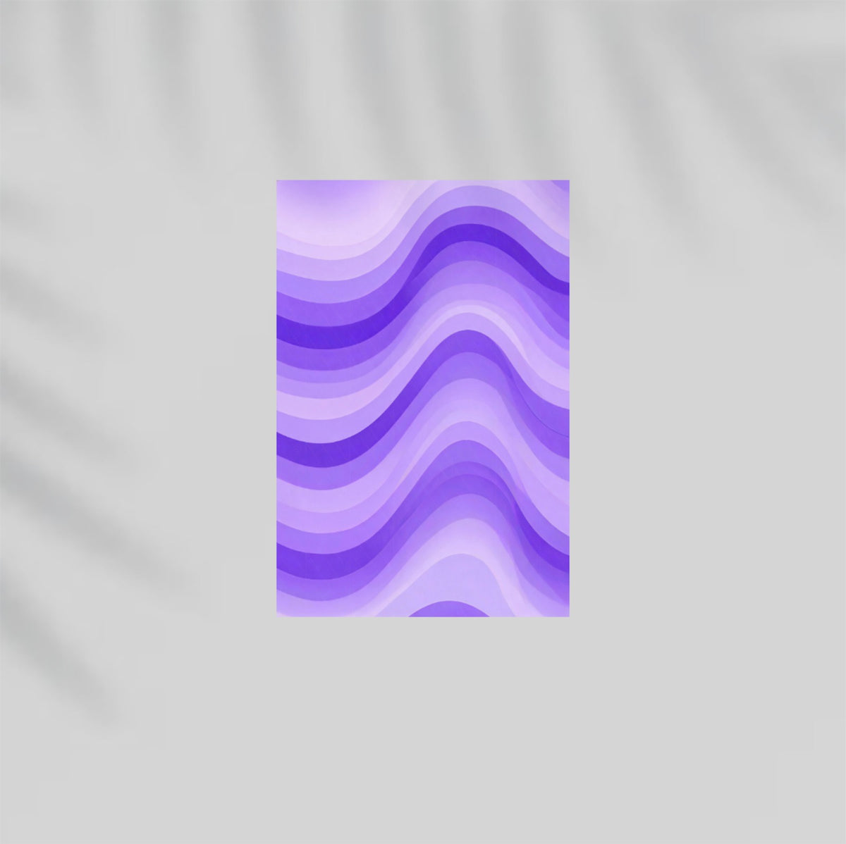 Purple Gradient Paper Poster