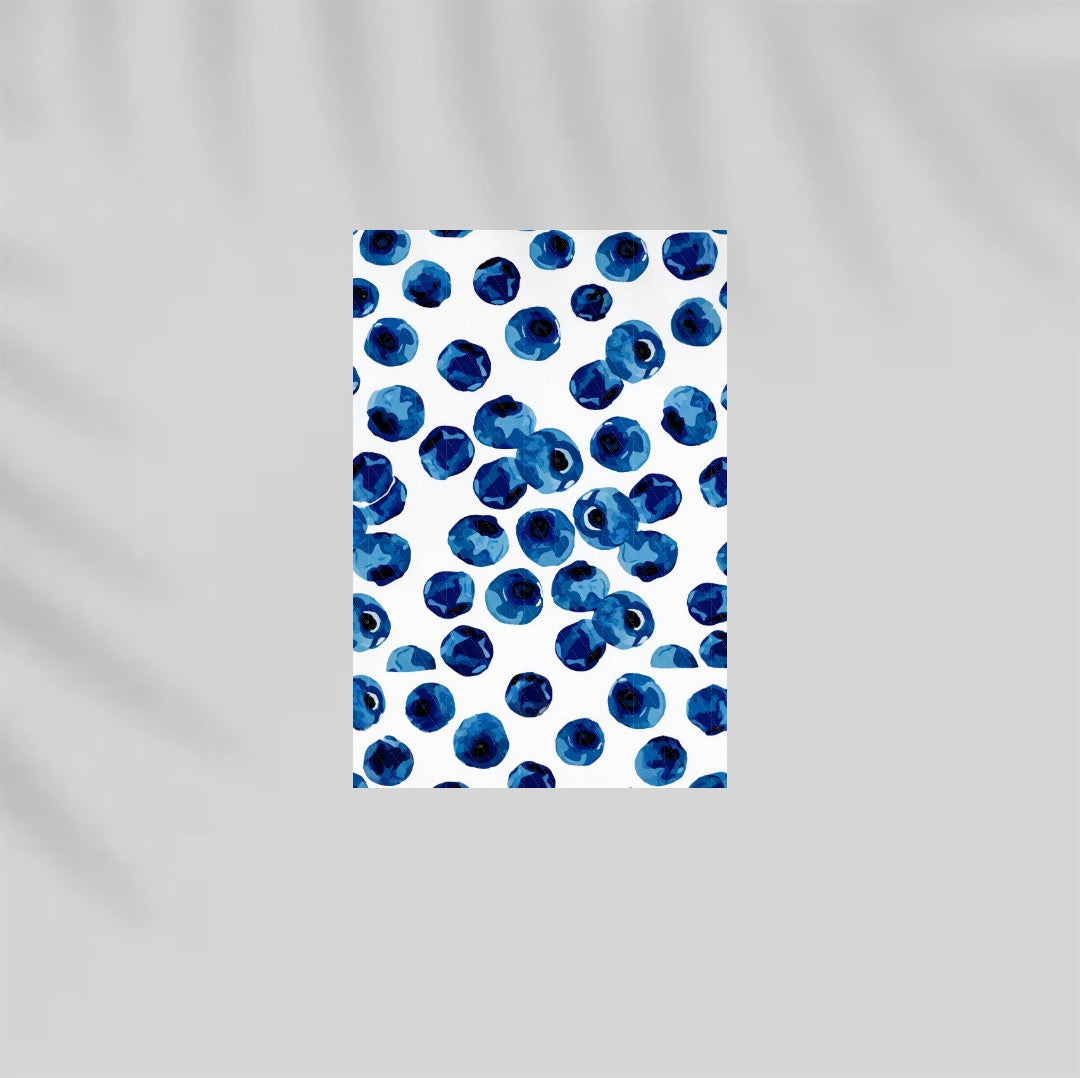 Blueberry Paper Poster