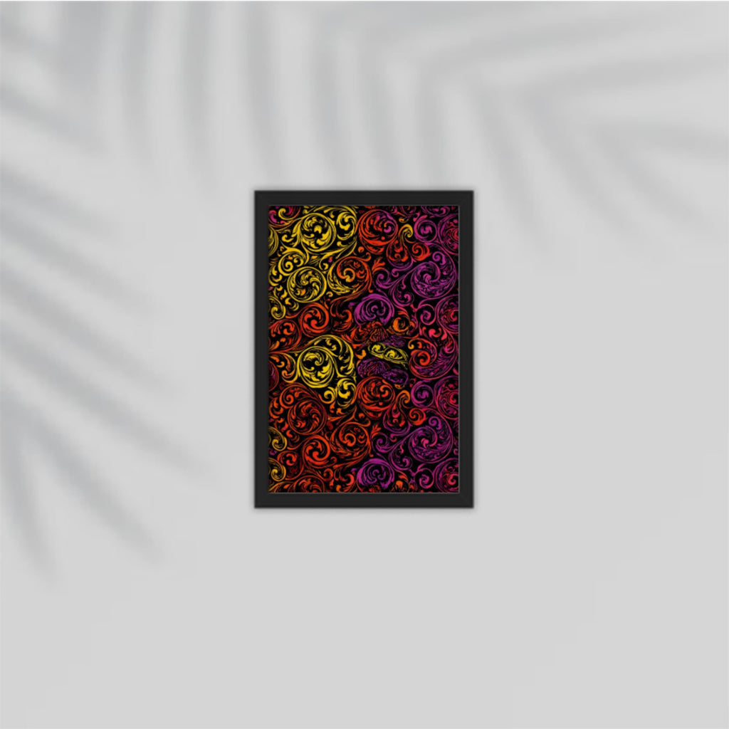 Midnight Carnival Framed Poster