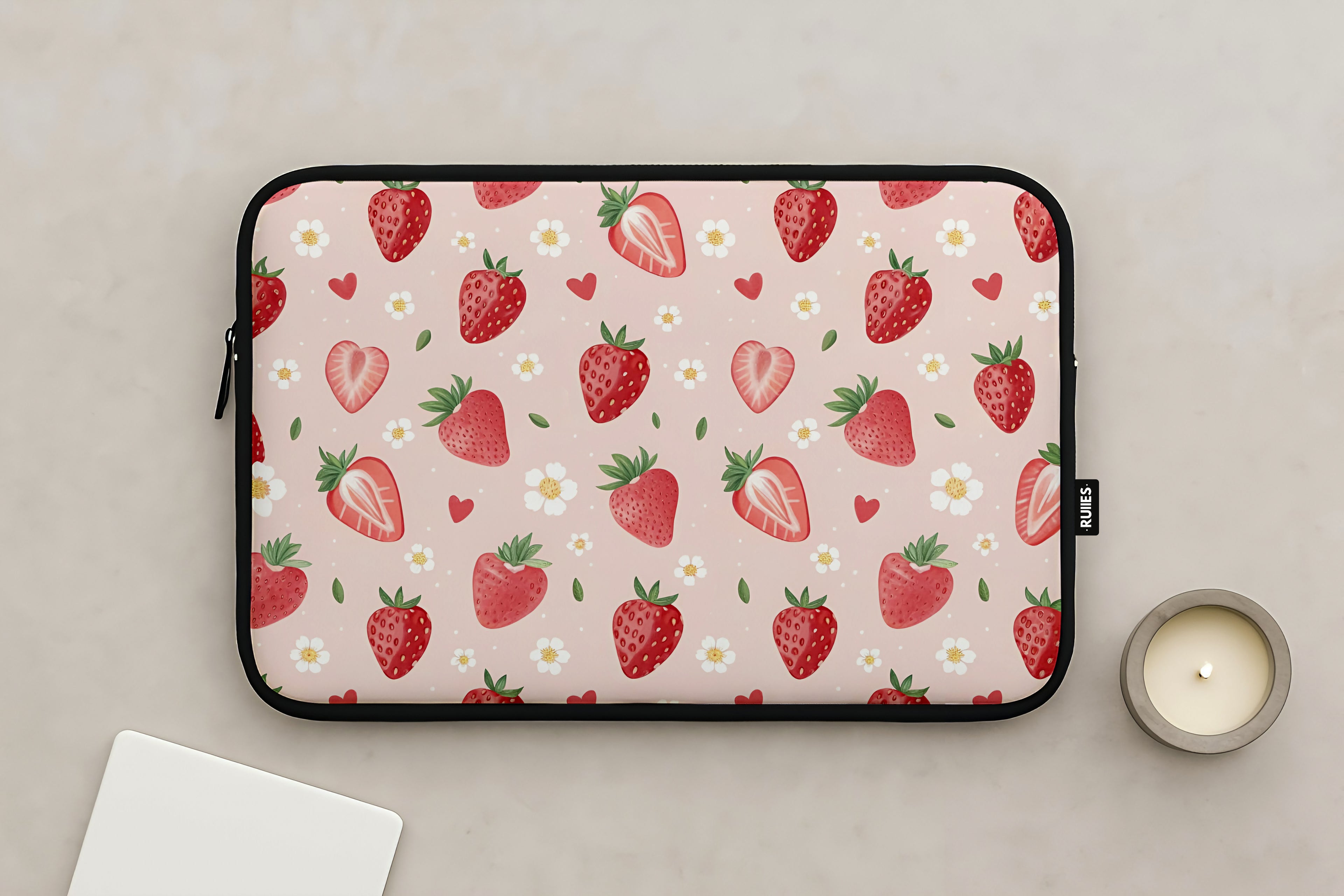 Strawberries Laptop Sleeve
