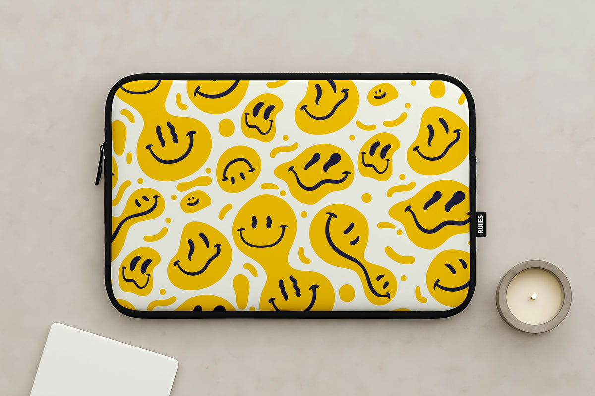 Smiley Faces Laptop Sleeve