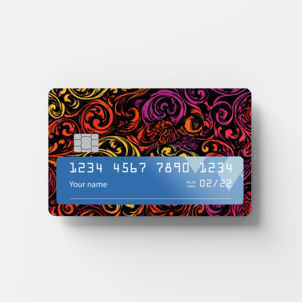 Midnight Carnival Credit Card Sticker