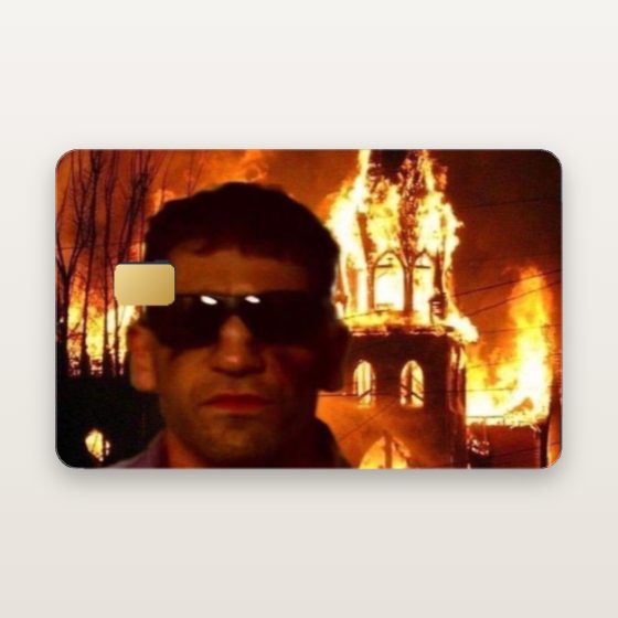 6025 - Customize Your Card Sticker - Full Credit Card Sticker