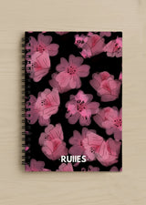 Pink Flowers Notebook