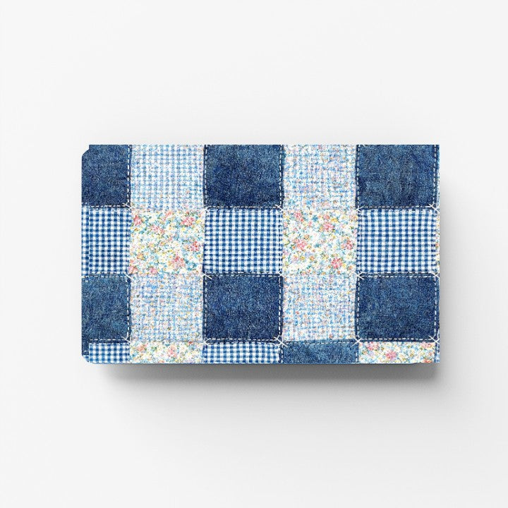Denim Patchwork Credit Card Sticker