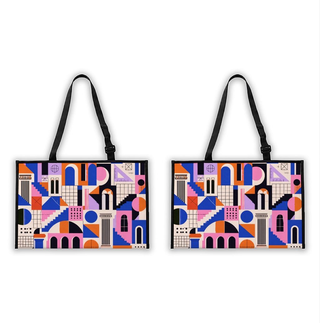 Bauhaus Blocks Art Bag - print preview