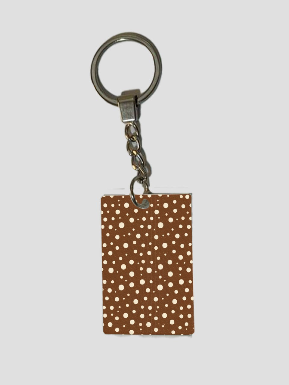 Cocoa Polka Keychain