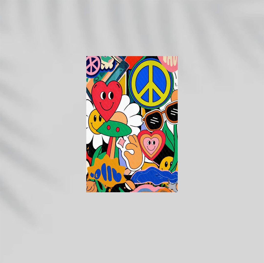 Good Vibes Paper Poster