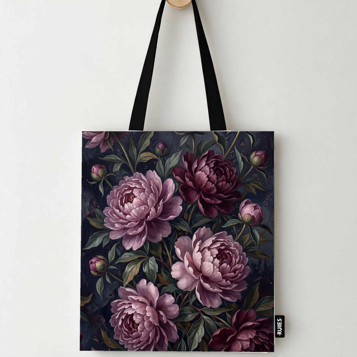 Peony Dusk Tote Bag