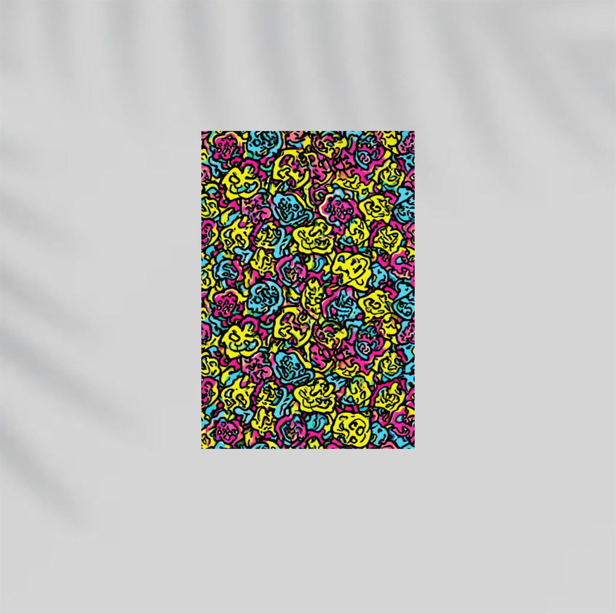 Color Splash Paper Poster